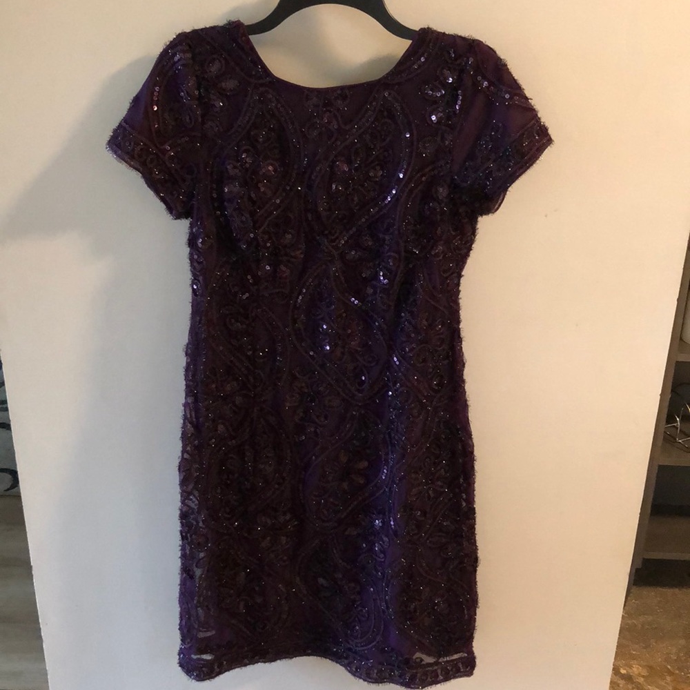 Purple dress
